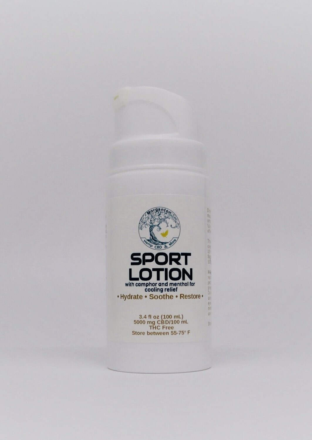 Sport Lotion High Potency Topical (5000mg) (w/ menthol)