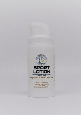 Sport Lotion High Potency Topical (5000mg) (w/ menthol)