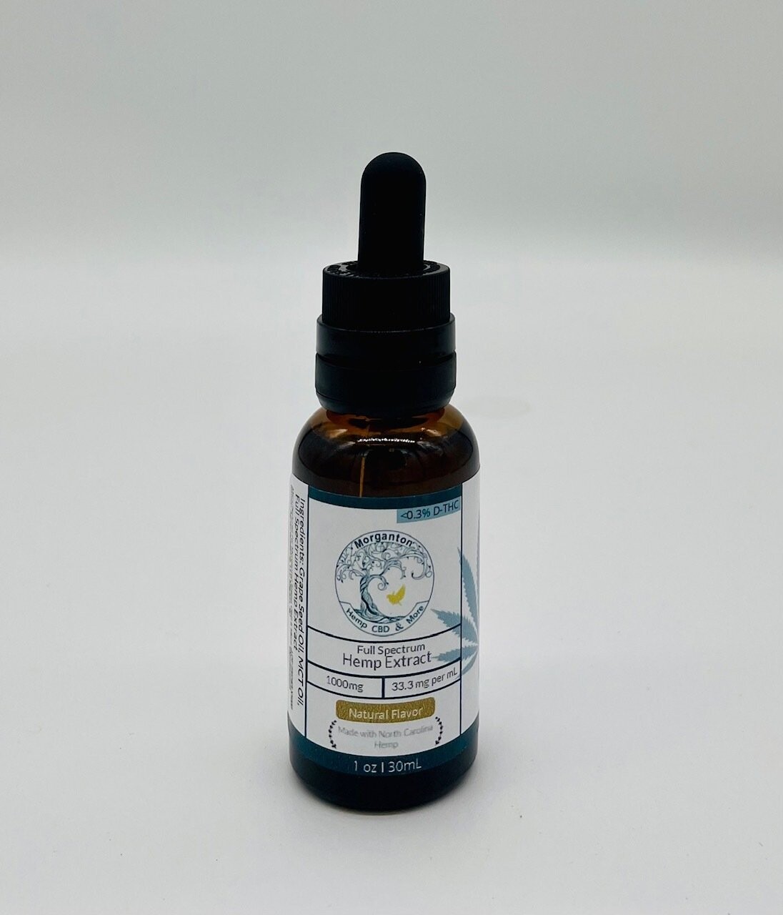 Morganton Hemp Full Spectrum CBD Oil (1000mg, 2500mg)