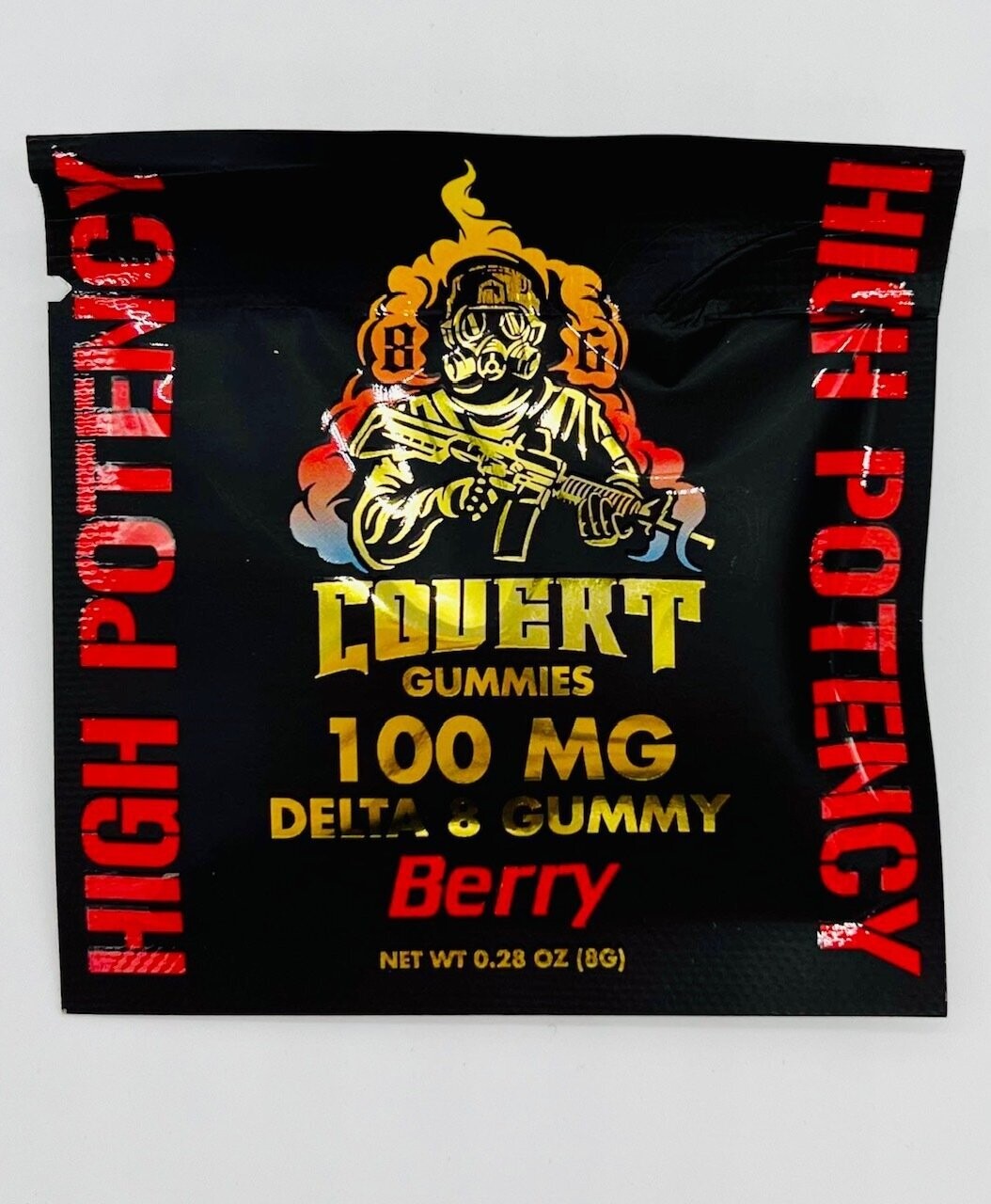 Covert 100mg Delta 8 Gummy (single count)