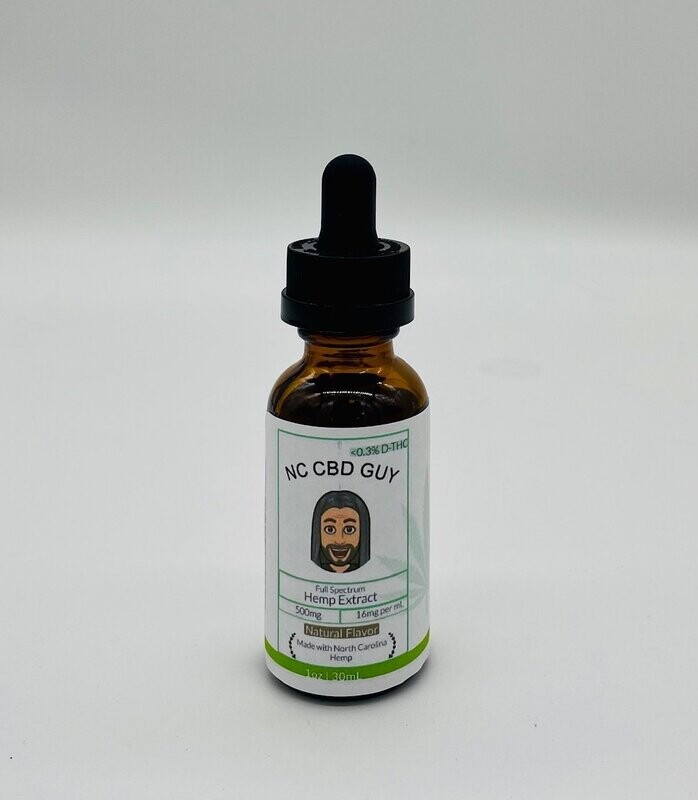 NC CBD GUY Full Spectrum CBD Oil (500mg, 1000mg, 1800mg)