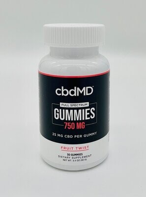 cbdMD Full Spectrum CBD Gummies (750mg, 1500mg, 3000mg)