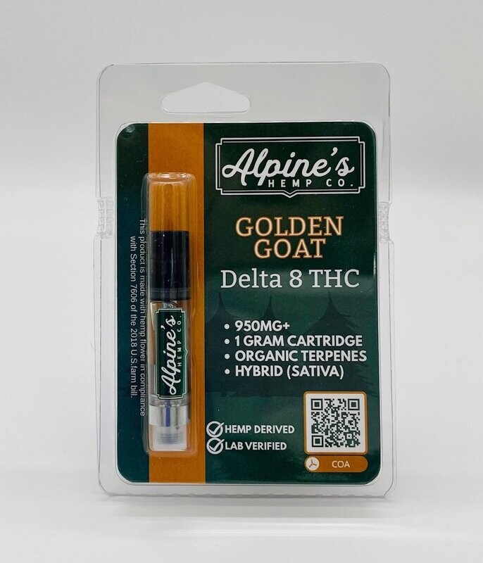 Alpine's Hemp Delta 8 Carts