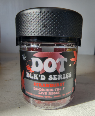 DOT BLK'D Series 4-In-1 THC Blend Gummies