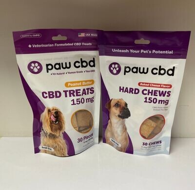 paw CBD Hard Chews (150 mg)
