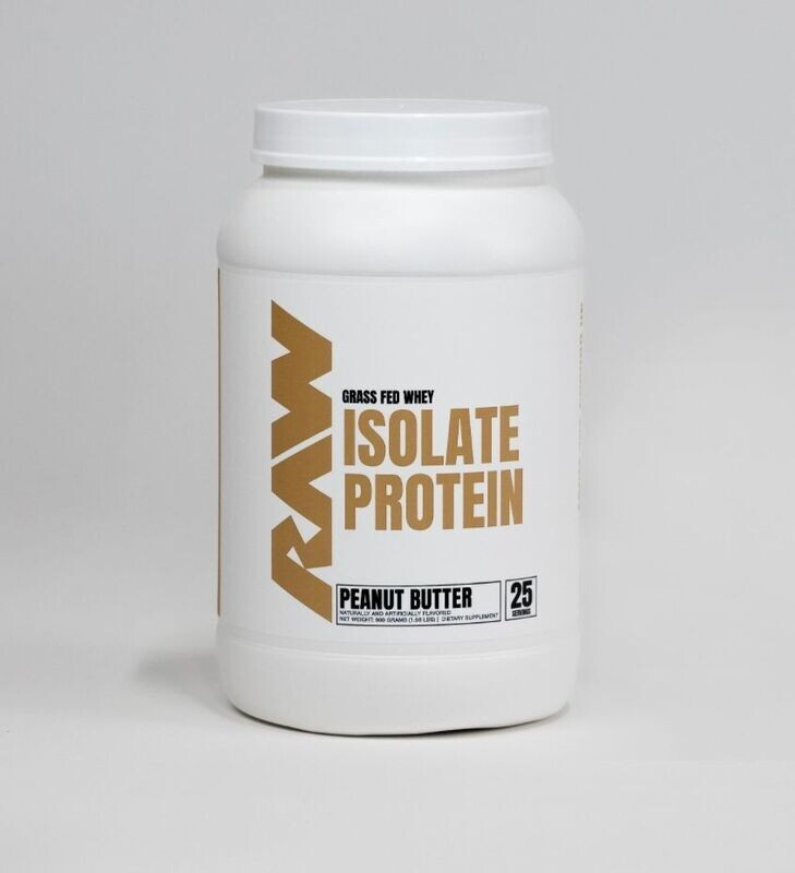 Raw Grass Fed Whey Isolate Protein