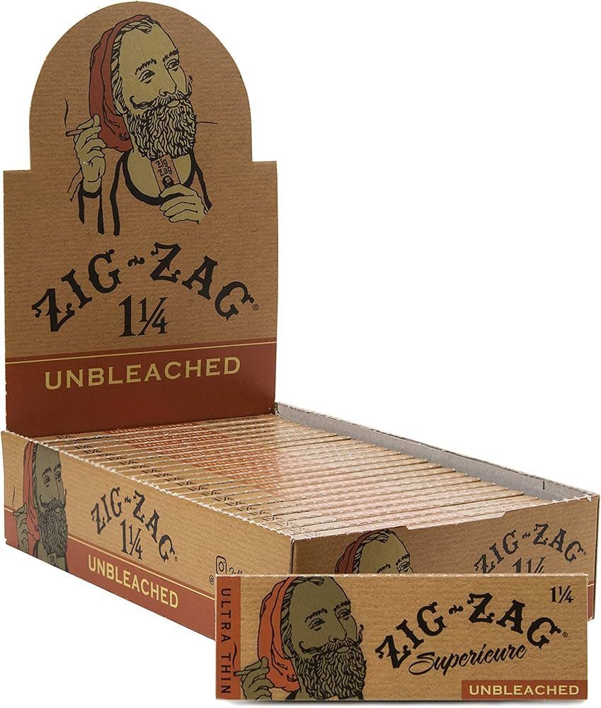 ZigZag Unbleached 50 Leaves