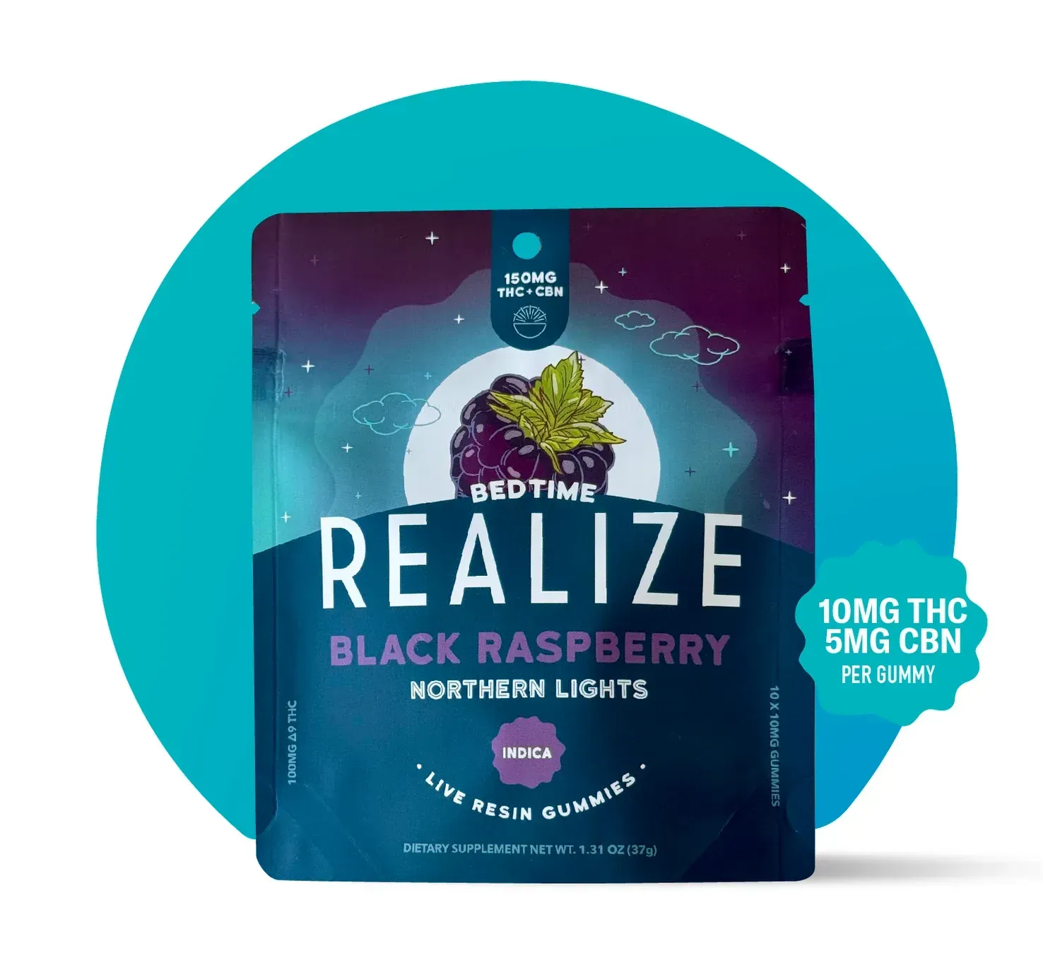 Realize  CBN night time gummies