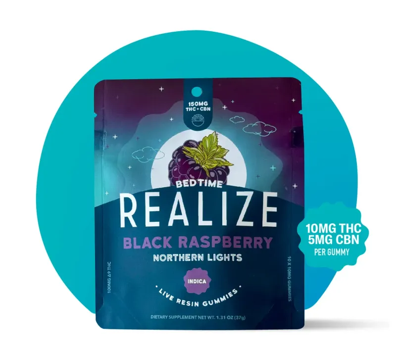 Realize  CBN night time gummies