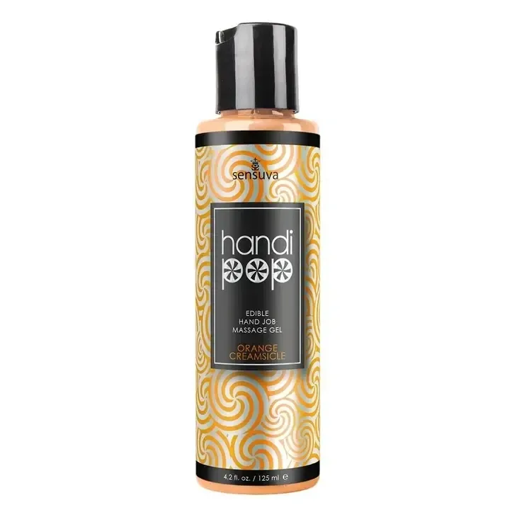 Handipop Orange Creamsicle Edible Hand Job Massage Gel 4.2oz