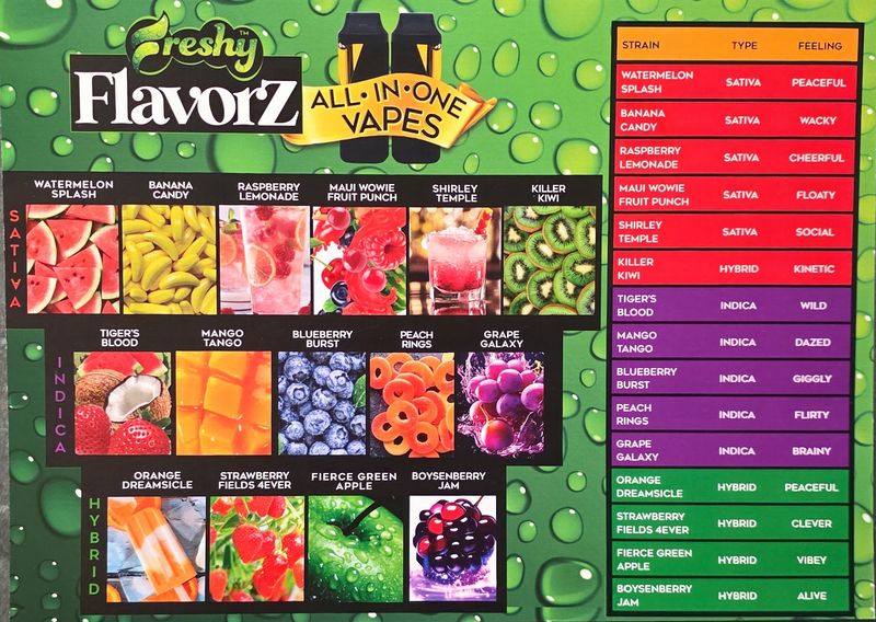 FRESHY FlavorZ THCa Disposables