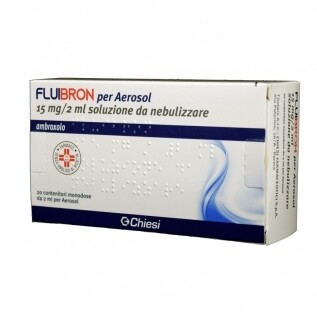 FLUIBRON per aerosol 20 flaconcini FLUIBRON per aerosol 20 flaconcini