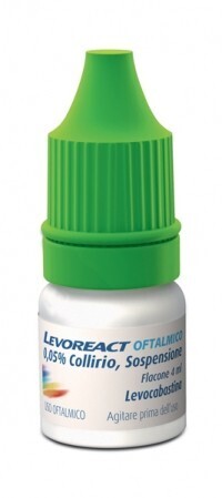 Levoreact oftalmico collirio 4ml 0,5mg