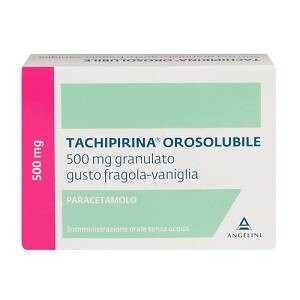 TACHIPIRINA OROSOLUBILE 500mg gusto fragola - vaniglia