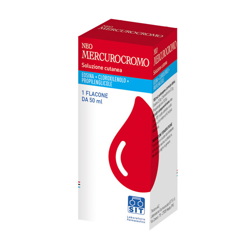 Neomercurocromo Soluzione Flacone 50ml Neomercurocromo Soluzione Flacone 50ml