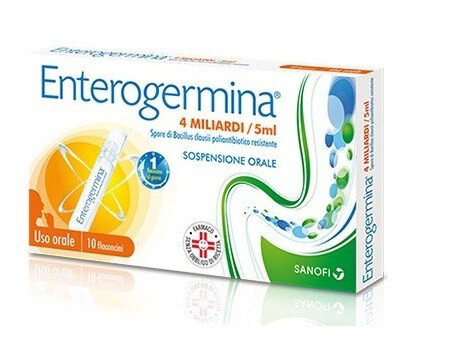 Enterogermina 4 Miliardi 10 flaconcini Enterogermina 4 Miliardi 10 flaconcini