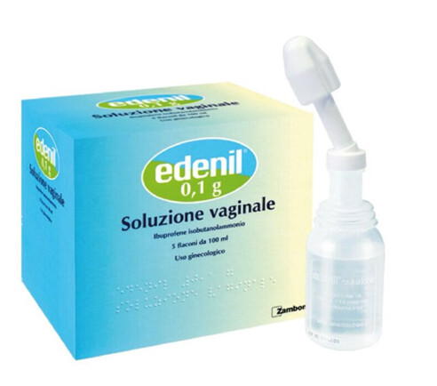 Edenil Soluzione vaginale 5 flaconi 100ml 0,1g Edenil Soluzione vaginale 5 flaconi 100ml 0,1g
