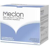 Meclon Soluzione Vaginale 5 flaconi 130ml
