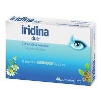 Iridina Due Collirio 0,05 % 10 contenitori monodose da 0.5ml