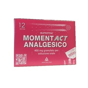MOMENTACT ANALGESICO 12 bustine 400mg MOMENTACT ANALGESICO 12 bustine 400mg