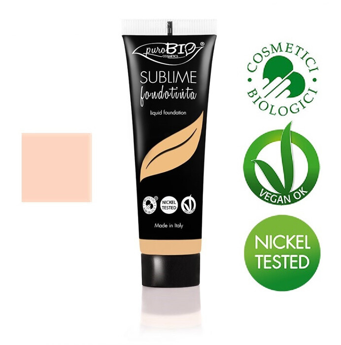 PuroBio Cosmetics Sublime Fondotinta Fluido n.01 30ml
