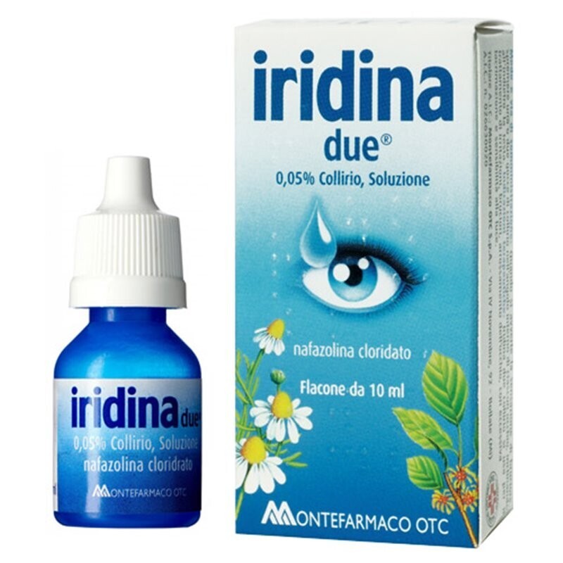 Iridina Due Collirio 10ml 0,5mg/ml Iridina Due Collirio 10ml 0,5mg/ml