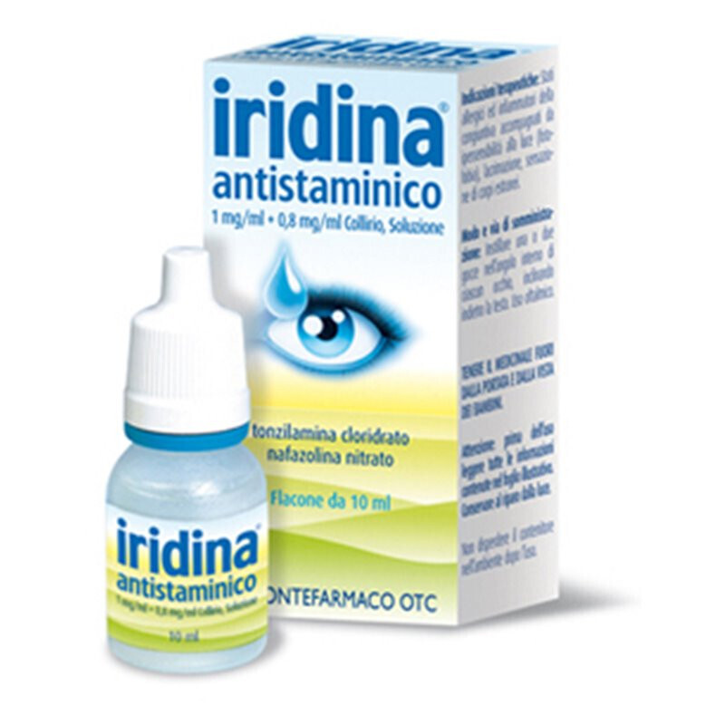 Iridina Antistaminico Collirio 10 mg + 8 mg 10 ml