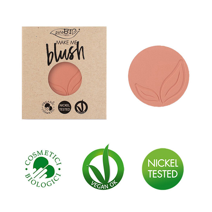 puroBio Cosmetics Blush n.03 Pesca satinato refill