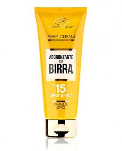 BEER CREAM PROTEZIONE SOLARE 15