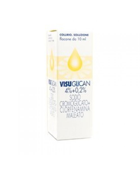 Visuglican Collirio 4%+0,2% 10ml Visuglican Collirio 4%+0,2% 10ml