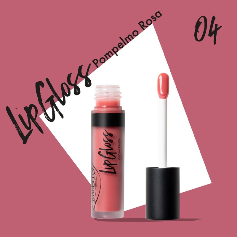 puroBIO LIPGLOSS 04 POMPELMO ROSA