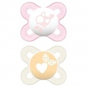 MAM  2 succhietti START NANO' 0-2 mesi  silicone (Bimba)