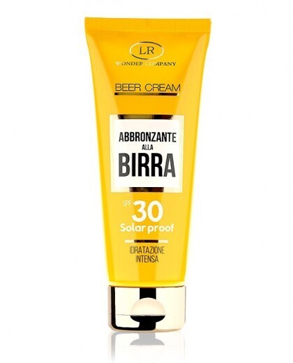 BEER CREAM TUBO PROTEZIONE 30