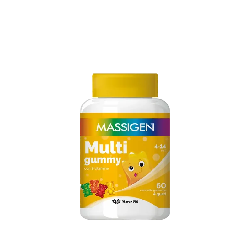 MASSIGEN MULTIGUMMY 60 caramelle gommose MASSIGEN MULTIGUMMY 60 caramelle gommose