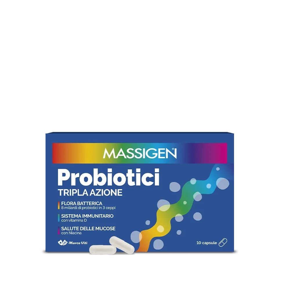 MASSIGEN PROBIOTICI 10 CAPSULE MASSIGEN PROBIOTICI 10 CAPSULE