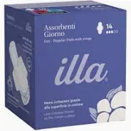 ILLA CARE assorbenti cotone GIORNO ILLA CARE assorbenti cotone GIORNO