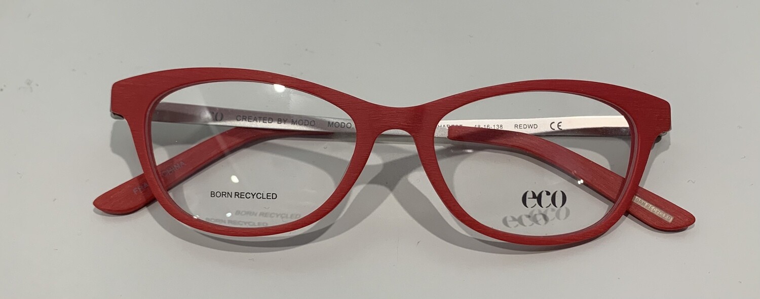 ECO BUCHAREST red occhiali