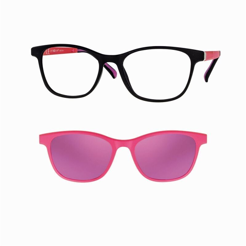 CENTRO STYLE F013950246000N matte black e fucsia / purple occhiali