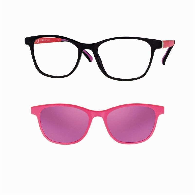 CENTRO STYLE F013950246000N matte black e fucsia / purple occhiali CENTRO STYLE F013950246000N matte black e fucsia / purple occhiali