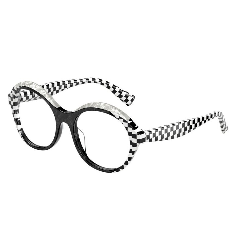 ALAIN MIKLI A03118 003 black e white occhiali ALAIN MIKLI A03118 003 black e white occhiali