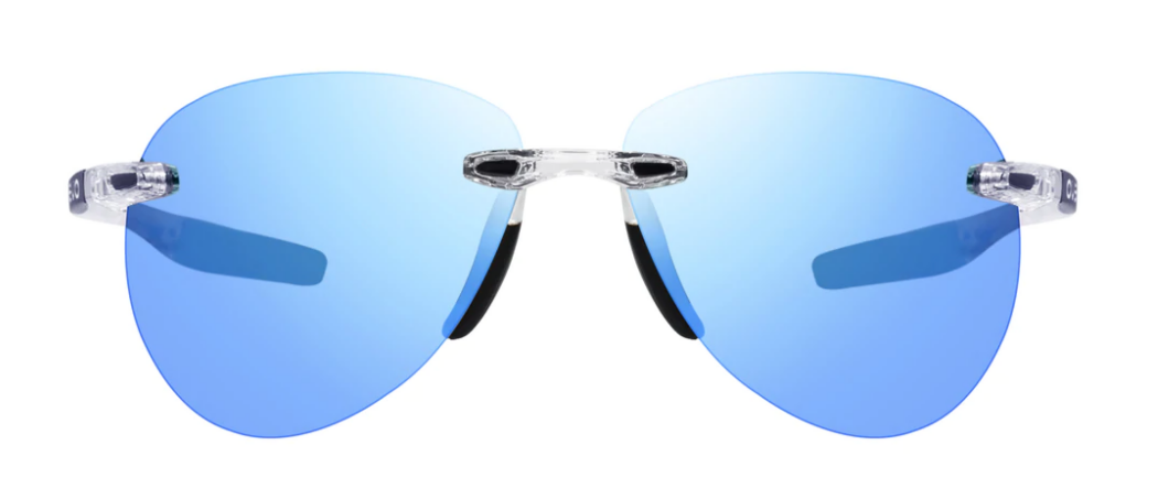 REVO DESCEND A 1169 09 crystal / blue water occhiali