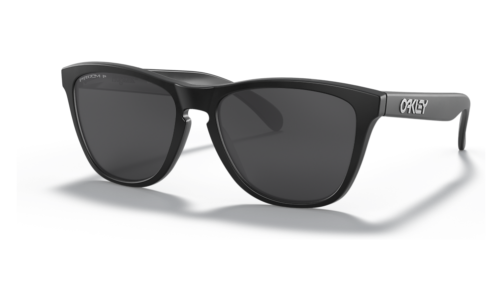 OAKLEY 009013 F7 FROGSKINS matte black / grey polarized occhiali