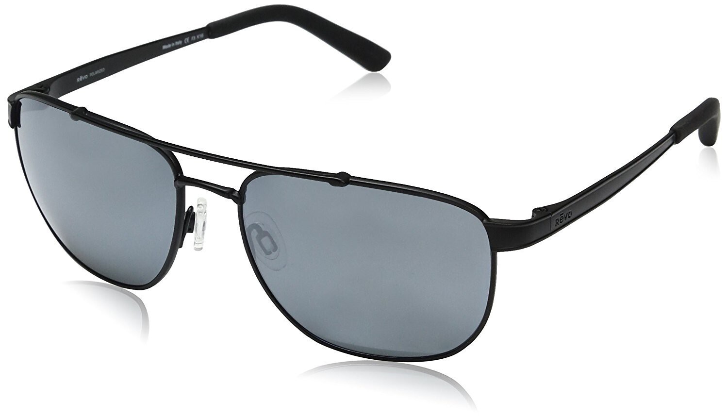 REVO 1046 ARCHER Black/Grey Silver 01 occhiali