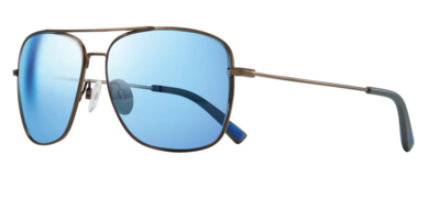 REVO HARBOR 1082 00 silver / brown - blue water occhiali