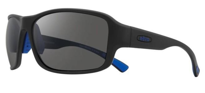 Revo BORDER 1093 01 matte black / specchio flash grey occhiali