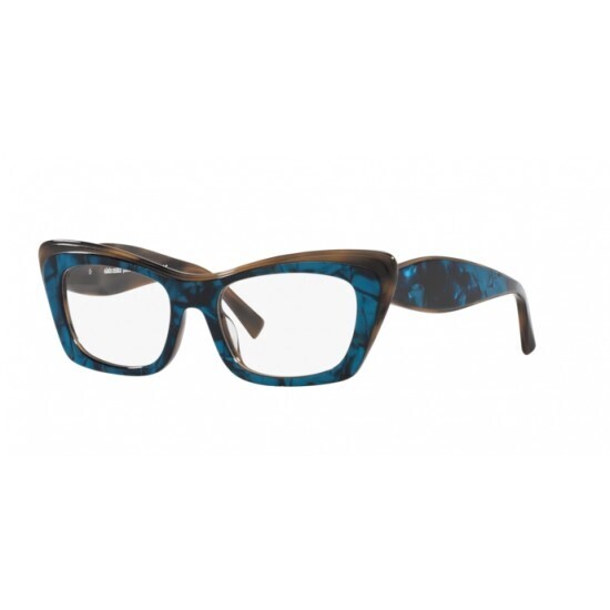 ALAIN MIKLI A03119 003 blue e brown occhiali