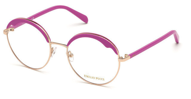 EMILIO PUCCI 5130 028 rose gold e purple occhiali