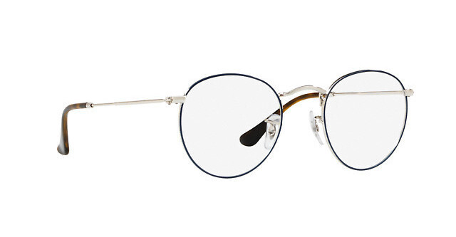 Ray Ban 3447V 2970 silver e blue occhiali