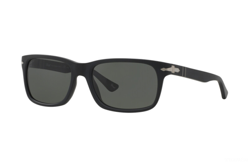 Persol 3048S 900058 matte black / green occhiali Persol 3048S 900058 matte black / green occhiali