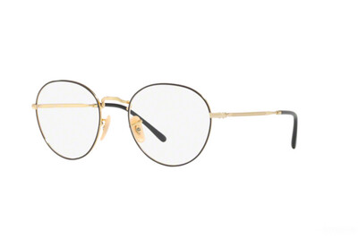 Ray Ban DAVID 3582V 2946 black e gold occhiali